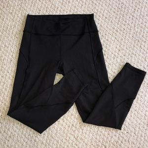 Lululemon In Movement Leggings 7/8 Length Everlux
